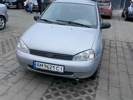 Сірий ВАЗ Калина, об'ємом двигуна 1.6 л та пробігом 141 тис. км за 2300 $, фото 1 на Automoto.ua