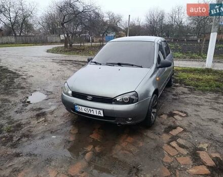 Серый ВАЗ Калина, объемом двигателя 1.6 л и пробегом 260 тыс. км за 1900 $, фото 1 на Automoto.ua