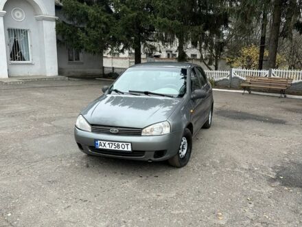 Серый ВАЗ Калина, объемом двигателя 1.6 л и пробегом 200 тыс. км за 1300 $, фото 1 на Automoto.ua