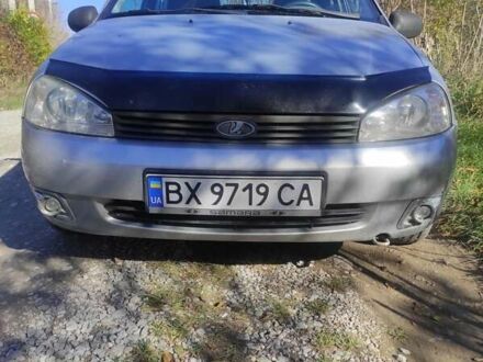 Серый ВАЗ Калина, объемом двигателя 1.6 л и пробегом 156 тыс. км за 2000 $, фото 1 на Automoto.ua