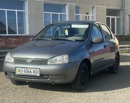 Серый ВАЗ Калина, объемом двигателя 1.4 л и пробегом 99 тыс. км за 1800 $, фото 1 на Automoto.ua