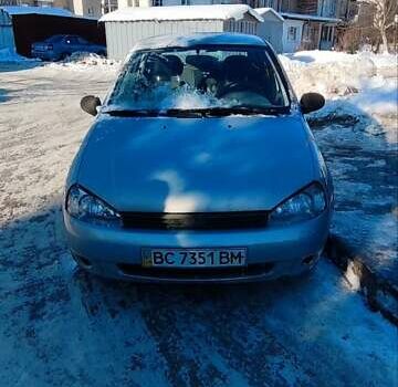 Серый ВАЗ Калина, объемом двигателя 1.6 л и пробегом 132 тыс. км за 2000 $, фото 1 на Automoto.ua