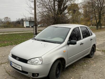 Серый ВАЗ Калина, объемом двигателя 1.6 л и пробегом 189 тыс. км за 1400 $, фото 1 на Automoto.ua