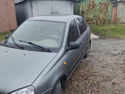 Серый ВАЗ Калина, объемом двигателя 1.39 л и пробегом 160 тыс. км за 1700 $, фото 1 на Automoto.ua