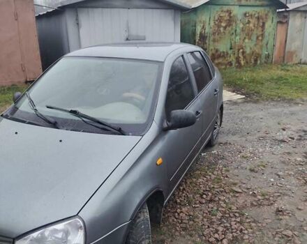 Сірий ВАЗ Калина, об'ємом двигуна 1.39 л та пробігом 160 тис. км за 1700 $, фото 1 на Automoto.ua