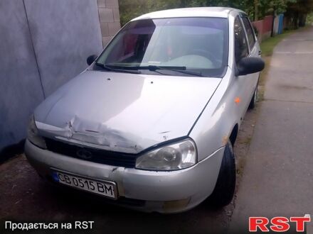 Серый ВАЗ Kalina, объемом двигателя 1.4 л и пробегом 450 тыс. км за 1400 $, фото 1 на Automoto.ua