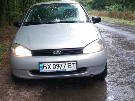 Сірий ВАЗ Калина, об'ємом двигуна 1.39 л та пробігом 127 тис. км за 2180 $, фото 1 на Automoto.ua