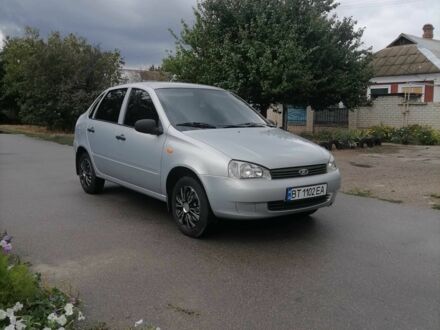 Серый ВАЗ Калина, объемом двигателя 1.6 л и пробегом 104 тыс. км за 3700 $, фото 1 на Automoto.ua