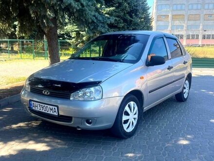 Серый ВАЗ Kalina, объемом двигателя 1.6 л и пробегом 210 тыс. км за 2100 $, фото 1 на Automoto.ua