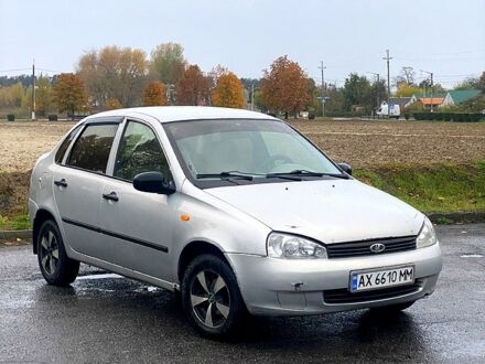 Серый ВАЗ Kalina, объемом двигателя 1.6 л и пробегом 198 тыс. км за 1700 $, фото 1 на Automoto.ua