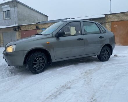 Серый ВАЗ Калина, объемом двигателя 1.4 л и пробегом 184 тыс. км за 2250 $, фото 1 на Automoto.ua