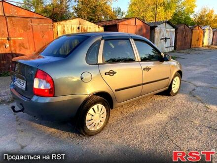 Серый ВАЗ Kalina, объемом двигателя 1.4 л и пробегом 190 тыс. км за 1700 $, фото 1 на Automoto.ua