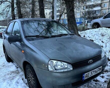 Серый ВАЗ Калина, объемом двигателя 1.6 л и пробегом 98 тыс. км за 2700 $, фото 1 на Automoto.ua