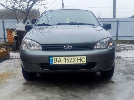 Серый ВАЗ Kalina, объемом двигателя 1.6 л и пробегом 130 тыс. км за 3000 $, фото 1 на Automoto.ua