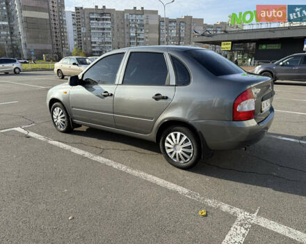 Сірий ВАЗ Калина, об'ємом двигуна 1.39 л та пробігом 34 тис. км за 4350 $, фото 1 на Automoto.ua