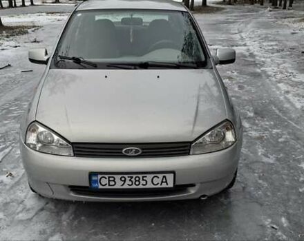 Серый ВАЗ Калина, объемом двигателя 1.6 л и пробегом 187 тыс. км за 2600 $, фото 1 на Automoto.ua