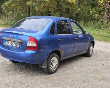 Синий ВАЗ Калина, объемом двигателя 1.6 л и пробегом 160 тыс. км за 800 $, фото 2 на Automoto.ua