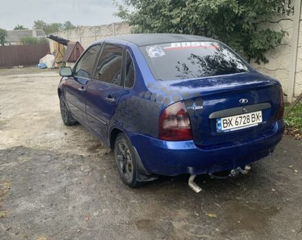 Синий ВАЗ Калина, объемом двигателя 1.6 л и пробегом 120 тыс. км за 1450 $, фото 2 на Automoto.ua