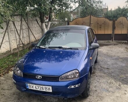 Синий ВАЗ Калина, объемом двигателя 1.6 л и пробегом 120 тыс. км за 1450 $, фото 1 на Automoto.ua