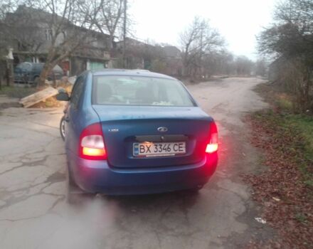 Синий ВАЗ Калина, объемом двигателя 1.6 л и пробегом 290 тыс. км за 1000 $, фото 4 на Automoto.ua