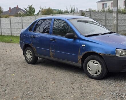 Синий ВАЗ Калина, объемом двигателя 1.6 л и пробегом 160 тыс. км за 800 $, фото 1 на Automoto.ua