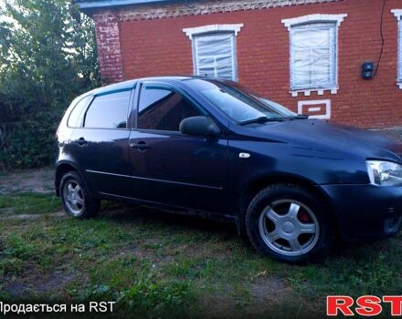 Синий ВАЗ Kalina, объемом двигателя 1.6 л и пробегом 196 тыс. км за 1250 $, фото 2 на Automoto.ua