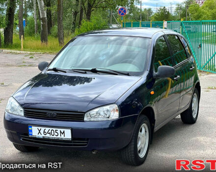 Синий ВАЗ Kalina, объемом двигателя 1.6 л и пробегом 111 тыс. км за 3200 $, фото 7 на Automoto.ua