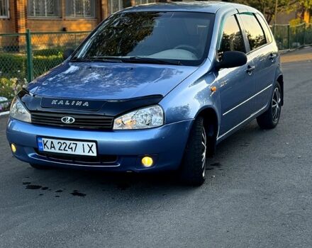 Синий ВАЗ Kalina, объемом двигателя 1.6 л и пробегом 160 тыс. км за 2300 $, фото 2 на Automoto.ua