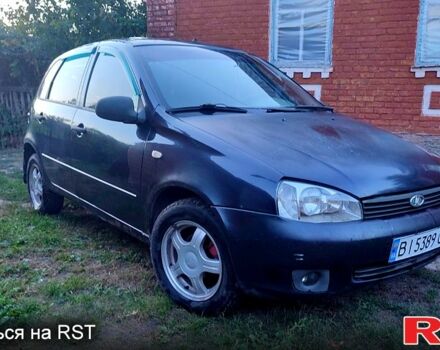 Синий ВАЗ Kalina, объемом двигателя 1.6 л и пробегом 196 тыс. км за 1250 $, фото 4 на Automoto.ua