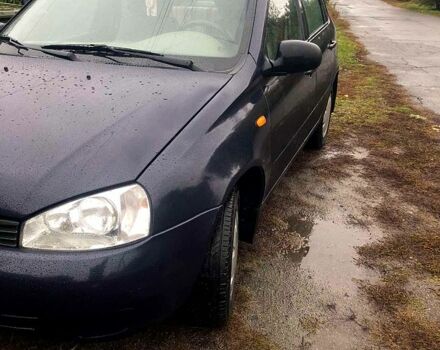 Синий ВАЗ Kalina, объемом двигателя 1.6 л и пробегом 140 тыс. км за 3100 $, фото 4 на Automoto.ua