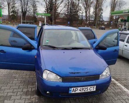 Синий ВАЗ Калина, объемом двигателя 1.6 л и пробегом 153 тыс. км за 1600 $, фото 5 на Automoto.ua