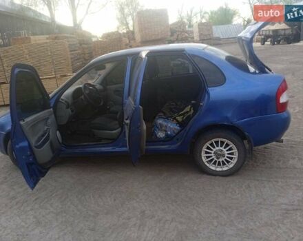 Синий ВАЗ Калина, объемом двигателя 1.6 л и пробегом 172 тыс. км за 2200 $, фото 8 на Automoto.ua