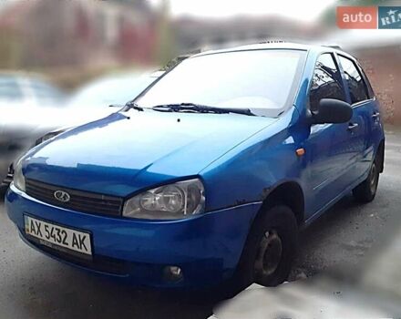 Синий ВАЗ Калина, объемом двигателя 1.6 л и пробегом 150 тыс. км за 1294 $, фото 1 на Automoto.ua