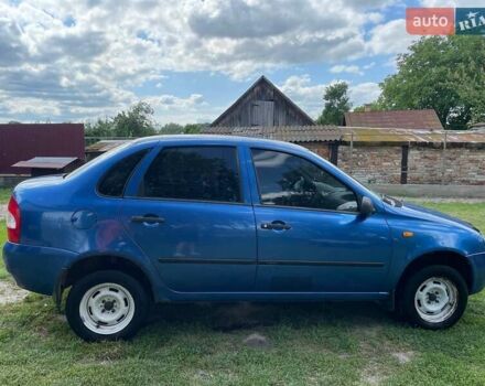 Синий ВАЗ Калина, объемом двигателя 1.6 л и пробегом 121 тыс. км за 2100 $, фото 3 на Automoto.ua