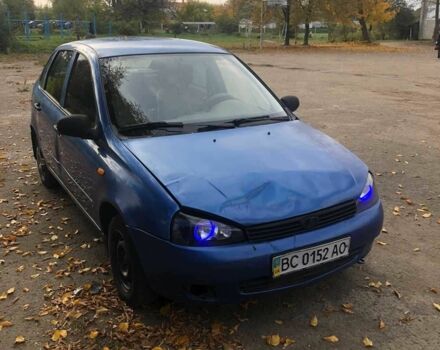 Синий ВАЗ Калина, объемом двигателя 1.6 л и пробегом 132 тыс. км за 999 $, фото 4 на Automoto.ua