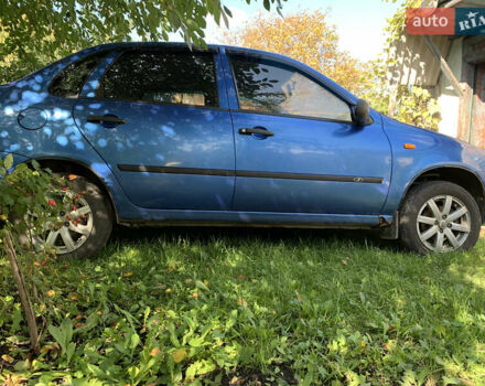 Синий ВАЗ Калина, объемом двигателя 1.6 л и пробегом 135 тыс. км за 2400 $, фото 10 на Automoto.ua