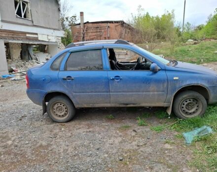 Синий ВАЗ Калина, объемом двигателя 1.6 л и пробегом 250 тыс. км за 960 $, фото 1 на Automoto.ua