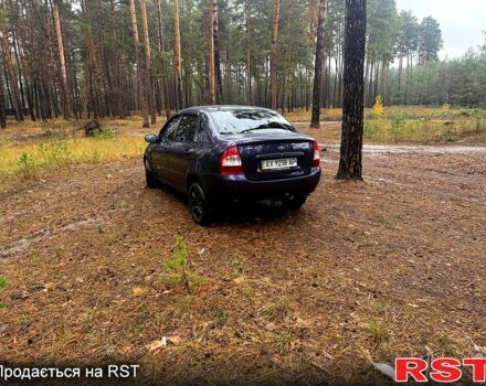 Синий ВАЗ Kalina, объемом двигателя 1.6 л и пробегом 77 тыс. км за 1800 $, фото 5 на Automoto.ua