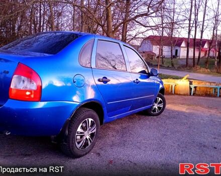 Синий ВАЗ Kalina, объемом двигателя 1.6 л и пробегом 215 тыс. км за 1750 $, фото 6 на Automoto.ua