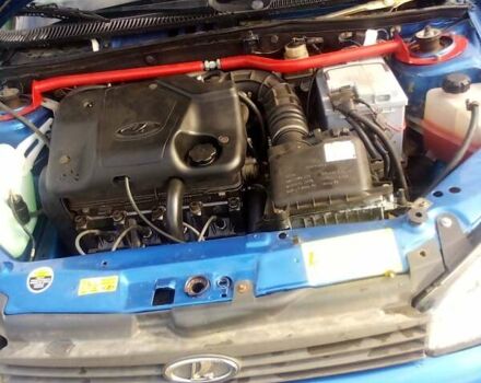 Синий ВАЗ Калина, объемом двигателя 1.6 л и пробегом 195 тыс. км за 2600 $, фото 5 на Automoto.ua