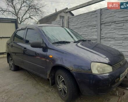 Синий ВАЗ Калина, объемом двигателя 1.6 л и пробегом 167 тыс. км за 1450 $, фото 5 на Automoto.ua