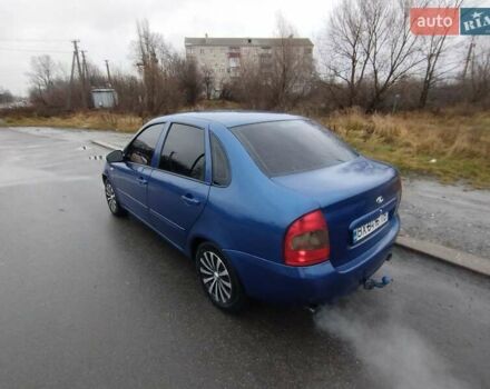 Синий ВАЗ Калина, объемом двигателя 1.6 л и пробегом 214 тыс. км за 1450 $, фото 6 на Automoto.ua