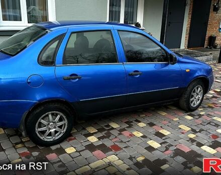 Синий ВАЗ Kalina, объемом двигателя 1.6 л и пробегом 253 тыс. км за 1299 $, фото 6 на Automoto.ua