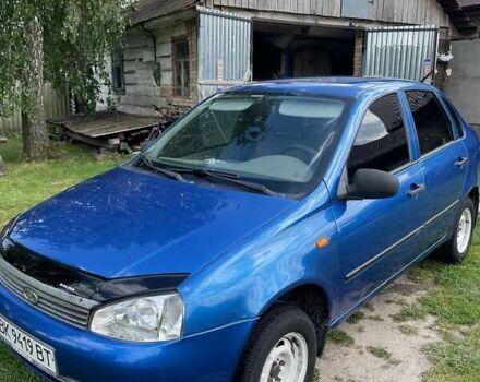 Синий ВАЗ Калина, объемом двигателя 1.6 л и пробегом 121 тыс. км за 2100 $, фото 4 на Automoto.ua