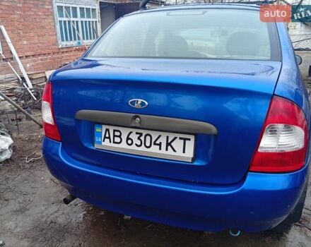 Синий ВАЗ Калина, объемом двигателя 1.6 л и пробегом 293 тыс. км за 1750 $, фото 1 на Automoto.ua