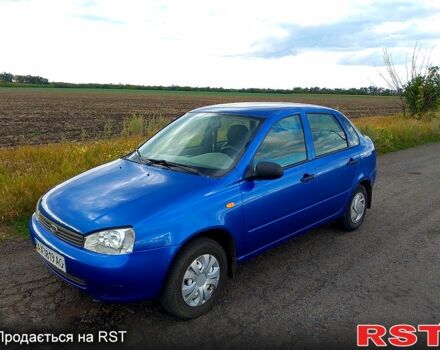 Синий ВАЗ Kalina, объемом двигателя 1.6 л и пробегом 95 тыс. км за 2000 $, фото 1 на Automoto.ua