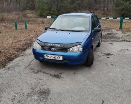 Синий ВАЗ Калина, объемом двигателя 1.6 л и пробегом 265 тыс. км за 2100 $, фото 4 на Automoto.ua