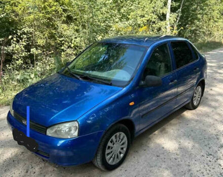 Синій ВАЗ Калина, об'ємом двигуна 1.6 л та пробігом 45 тис. км за 4000 $, фото 1 на Automoto.ua
