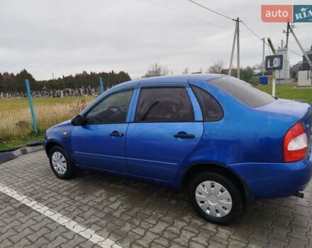 Синий ВАЗ Калина, объемом двигателя 1.6 л и пробегом 153 тыс. км за 1600 $, фото 4 на Automoto.ua