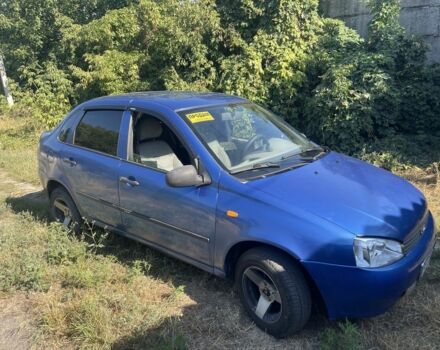 Синий ВАЗ Калина, объемом двигателя 1.6 л и пробегом 196 тыс. км за 1750 $, фото 3 на Automoto.ua